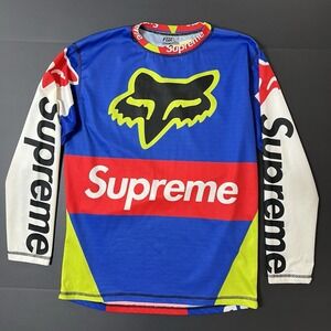 Supreme X Fox Racing Jersey Men's Medium Moto Biker Dirtbike Fashion
